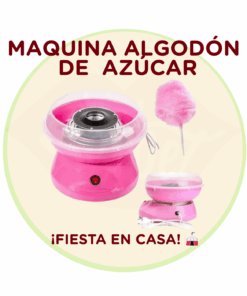 Máquina de Algodón de Azúcar para Hogar - Máquina Casera de Algodón Dulce - Fácil Uso Doméstico