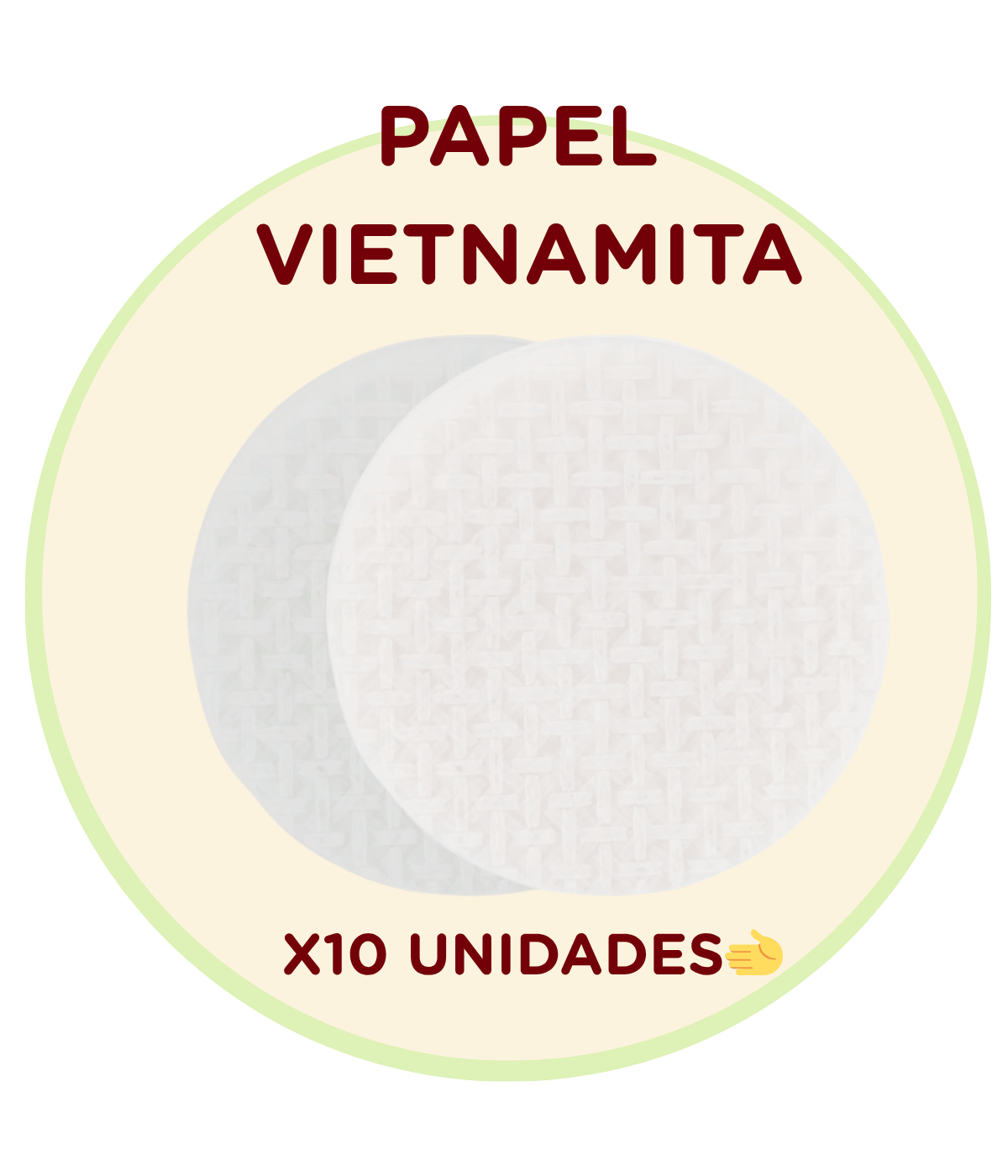 Papel vietnamita comestible para decoración de tortas y flores 3D